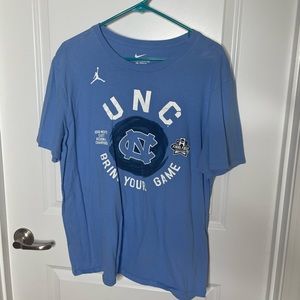 Unc Tarheels Mens Shirt Used XL Nike
